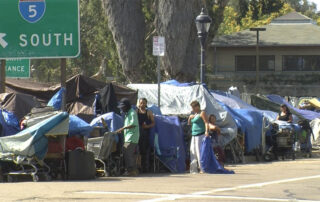 Homeless Encampment in San Diego